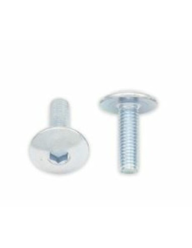 BOLT Surub cu cap de caren M5x0,80x16mm 10 bucati Argintiu