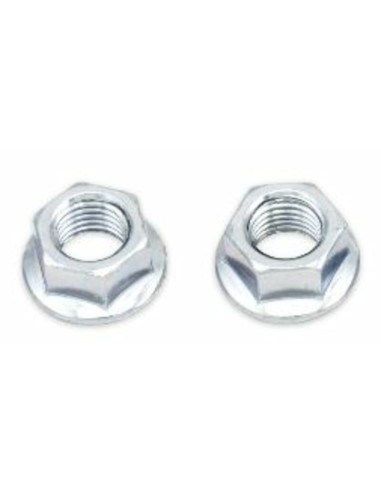 BOLT Flange Nut M10x1,25mm Head 14mm Steel 10 pieces