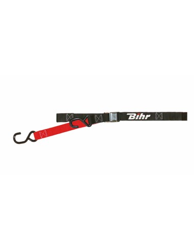 BIHR Bicolor Loop Straps Black/Red