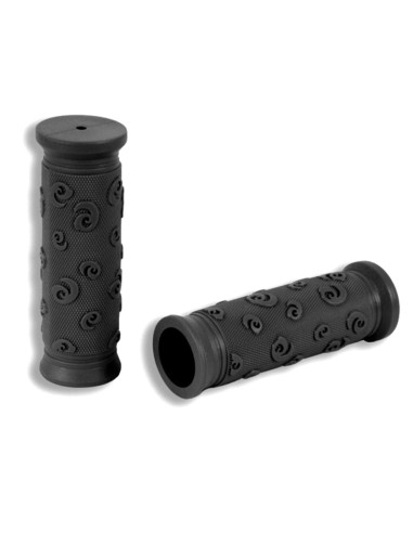 VELO Bike grips, grip-shift & children - Black 95mm