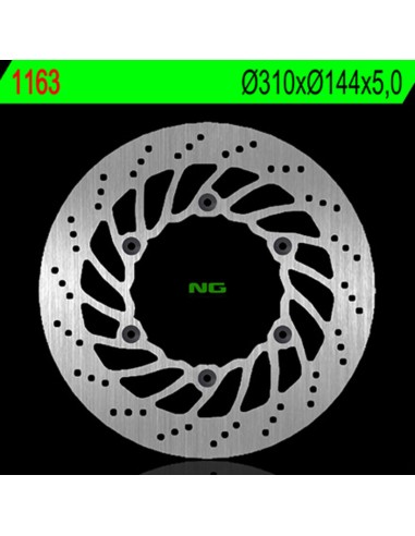 NG BRAKES Fix Brake Disc - 1163