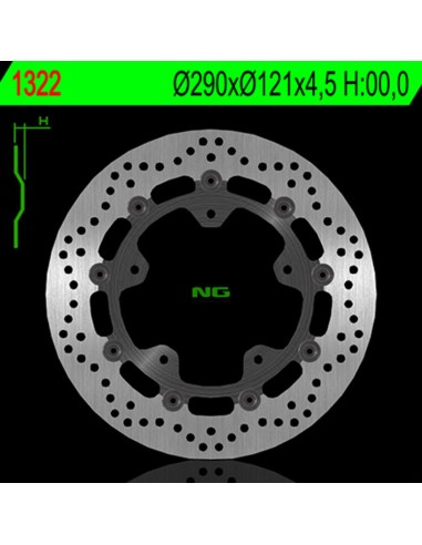 NG BRAKES Round Floating Brake Disc