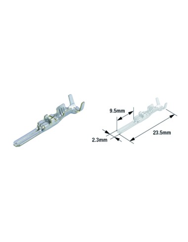 TOURMAX Electrical Male Terminal Pin Type 090 (FRW)