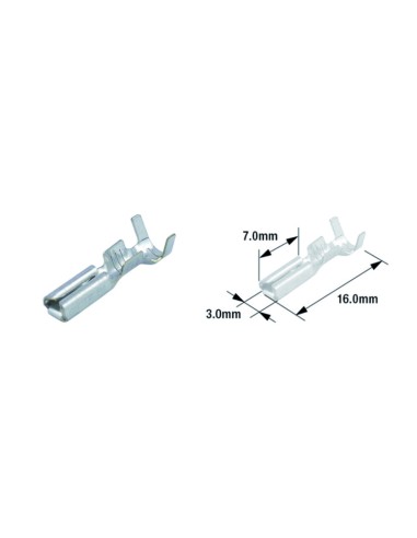 Pin terminal electric TOURMAX tip 090 (FRW)