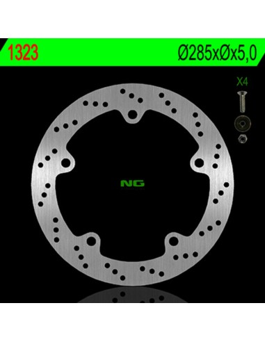 NG BRAKES Round Fixed Brake Disc