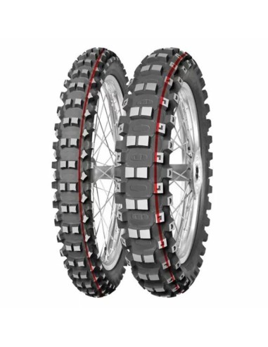 MITAS Tyre TERRA FORCE-MX MH 90/90-21 54M TT MEDIUM TO HARD RED GREEN