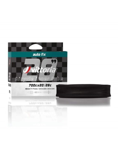 VITTORIA Auto Fix Bicycle Inner Tube 700x20/28c Presta RVC 48mm