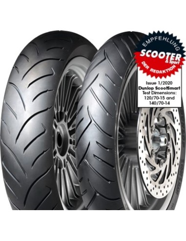 DUNLOP Anvelopa SCOOTSMART 90/80-16 M/C 51S TL