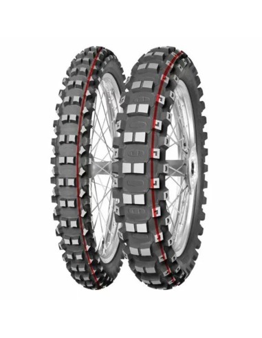 MITAS Tyre TERRA FORCE-MX MH 80/100-12 50M TT MEDIUM TO HARD RED GREEN