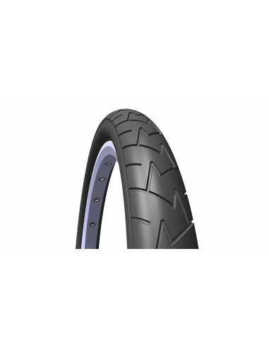 MITAS Tire Comfort V57 14X1-3/8 (350A) Rigid Pre Classic Black