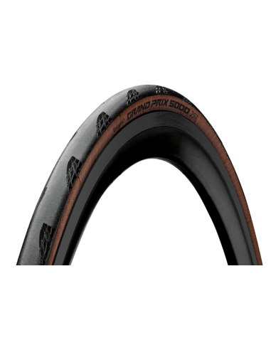 Anvelopă de bicicletă CONTINENTAL Grand Prix 5000 700x25C Skinwall Bej