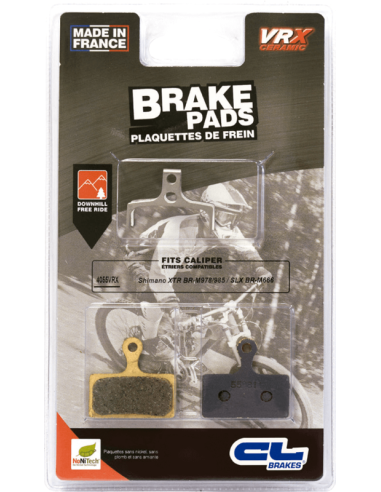 CL BRAKES Bicycle Brake Pads  Sintered Compound + Ceramic Coating - 4067VRX