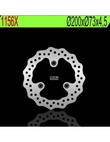 NG BRAKE DISC Petal Fix Disc de frana - 1156X