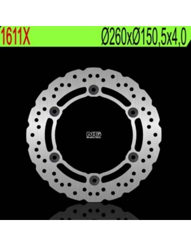 NG BRAKE DISC Petal Fix Disc de frana - 1611X