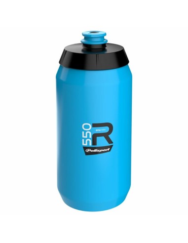 POLISPORT Water Bottle R550 Blue Screw-On Cap 550ml