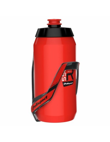 Kit Bundle POLISPORT - Holder Pro+Bottle R550 Red - 550ml