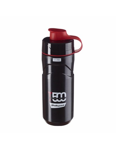 Sticlă Termică POLISPORT T500 Negru/Roșu 500/650ml