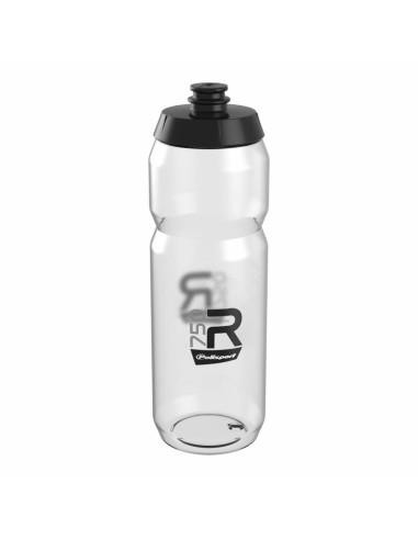 POLISPORT Water Bottle R750 Clear Screw-On Cap 750ml