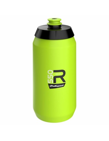 POLISPORT Water Bottle R550 Lime Green Screw-On Cap 550ml