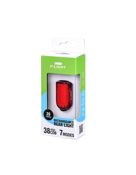 V BIKE Vbike Rear Light 20Lm 38 Chips Cob Led