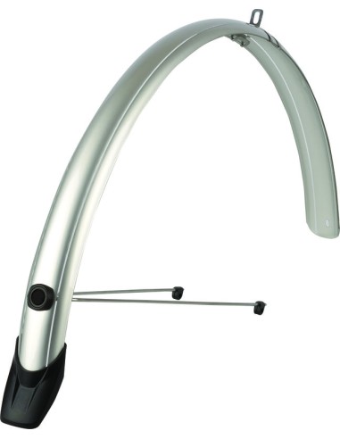 POLISPORT Set Of Mudguards Towny 26/46mm - Silver