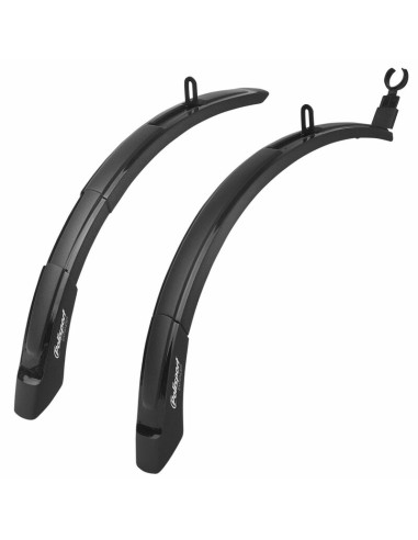 POLISPORT Set Of Mudguards Expander 55 Kids 20/24 Black