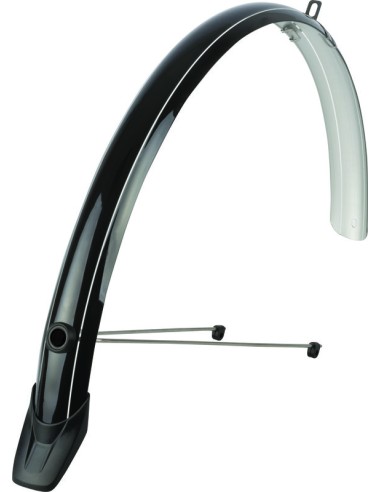 POLISPORT Set Of Mudguards Towny 28/51mm - Black