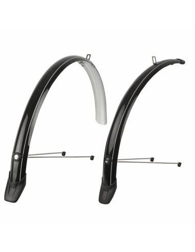 POLISPORT Set Of Mudguards Towny 26/51mm - Black