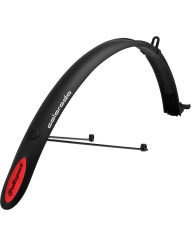 POLISPORT Set Of Mudguards Colorado City 28 - Black