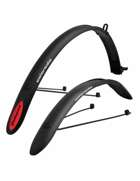 POLISPORT Set Of Mudguards Expander City 51/Trekking 26/28 Black