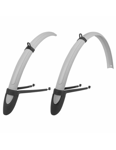 POLISPORT Set Of O.E. Mudguard White Black