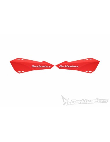 BARKBUSTERS Handguard Replacement Plastic - Rouge