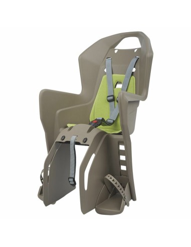 POLISPORT Koolah RMS Rear Child Bike Seat Carrier Mounting - Brown/Green