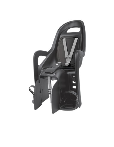 POLISPORT Groovy Maxi CFS Rear Child Bike Seat Carrier Mounting - Black/Dark Grey