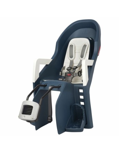 POLISPORT Guppy Maxi+ FF Rear Child Bike Seat Carrier Mounting - Jeans/Cream