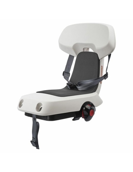 POLISPORT Guppy Junior Rear Child Bike Seat Carrier Mounting - Light Gray/Dark Gray