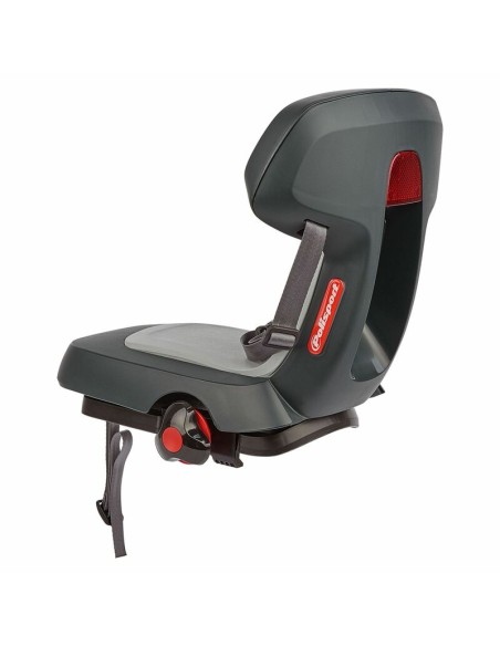 POLISPORT Guppy Junior Suport pentru scaun pentru copii din spate pentru biciclete - Gri închis/gri deschis
