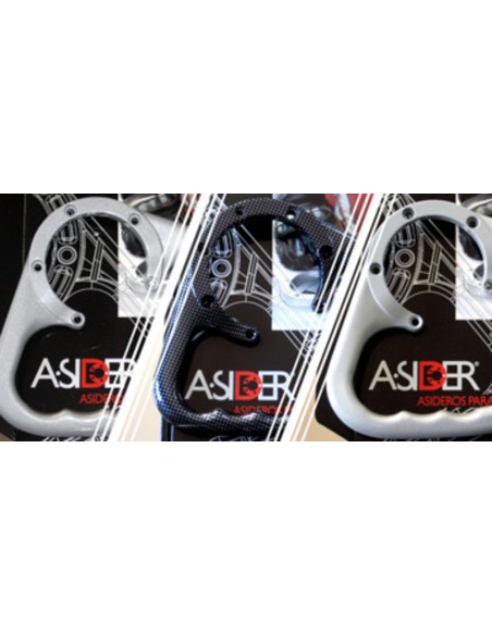 Mâner rezervor A-SIDER 5 șuruburi argintiu Kawasaki Ninja ZX250R/300