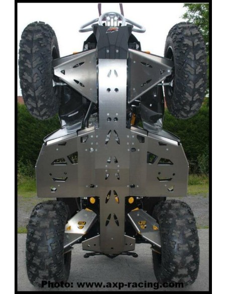 AXP Central skid plate - Aluminium 6mm Can-Am Renegade G2