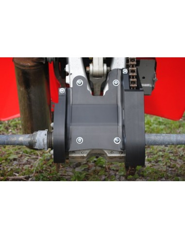 AXP Rear skid plate - HDPE 6mm Honda...