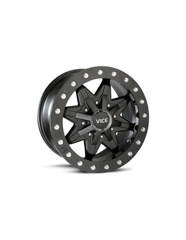 MSA WHEELS M16 Vice Utility Rim - Black 14x7