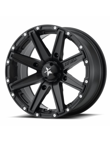 MSA WHEELS Jantă Utilitară Ambreiaj M33 - Negru 12x7