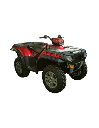 DIRECTION 2 Kit suprafender negru Polaris Sportsman