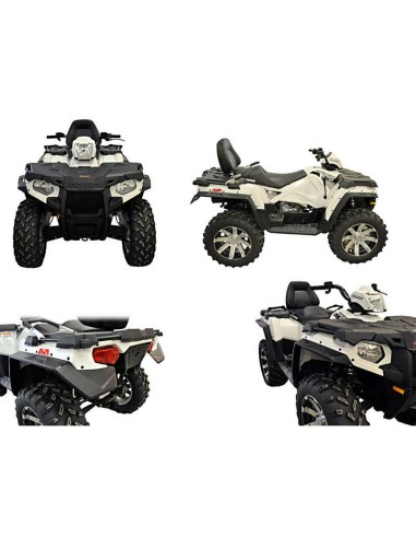 DIRECTION 2 Kit suprafender negru Polaris Sportsman Touring 570