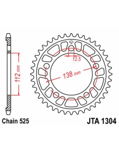 JT SPROCKETS Aluminium...