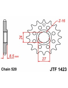 JT SPROCKETS Pinion față... 2