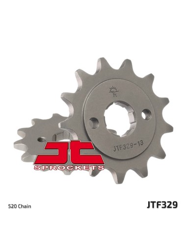 JT SPROCKETS Steel Standard Front Sprocket 329 - 520