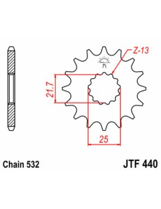 JT SPROCKETS Steel Standard...