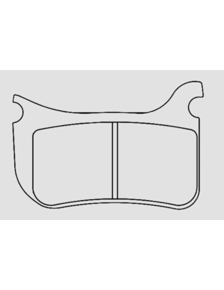 Plăcuțe de frână din metal sinterizat BERINGER Original Standard Street/Sport - KIT1200S