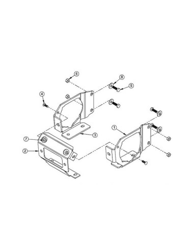 Cycle Country Winch Mount Polaris